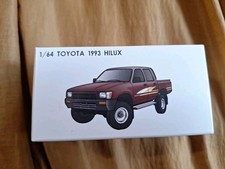 1/64 Toyota Hilux Aleación Pickup Coche Modelo Diecast Metal Todoterreno Vehículo Coche Mod