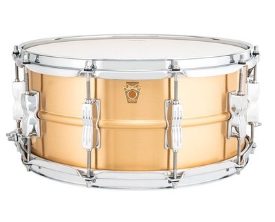 Ludwig 6.5x14'' Acro Bronze Snare Drum w/P86CH Throwoff