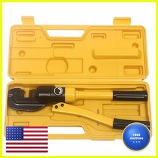 LOYALHEARTDY HY-22 12T Hydraulic Rebar Cutter 4mm-22mm 7/8" Steel Bolt Chain