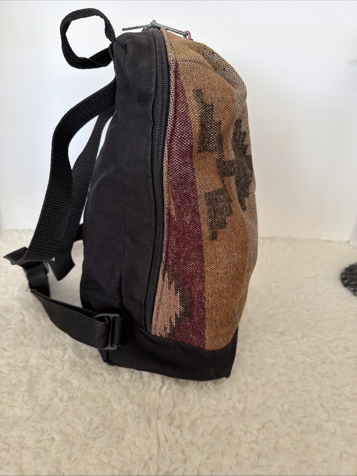 NWT Pendleton Full Size backpack, Wool $128 - image 6