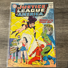 DC Comics Justice League of America #23 (1963) Drones of the Queen Bee! Fox