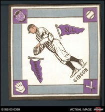 1914 B18 Blankets George Gibson  Purple Bases Pirates VARIATION 6 - EX/MT