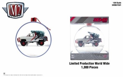 M2 2025 SEMA Show Exclusive 1973 Chevy Cheyenne Ornament Limited Edition 1,000