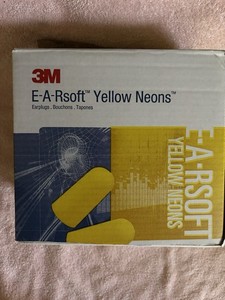 3M Soft Yellow Neon Ear Plugs (100)