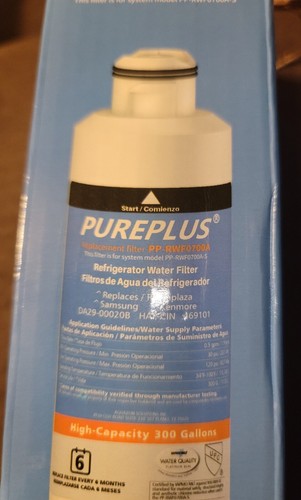 PurePlus PP-RWF 0700AA Refrigerator Water Filter 2 qty- LG Kenmore New - Picture 2 of 7
