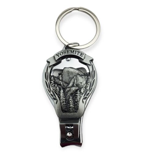 Yosemite Keychain Key Ring Chain Nail Clipper and Bottle Opener California Gift - Picture 1 of 4