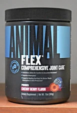 Universal Nutrition Animal Flex Training Powder Cherry Berry Flavor 30 servings 