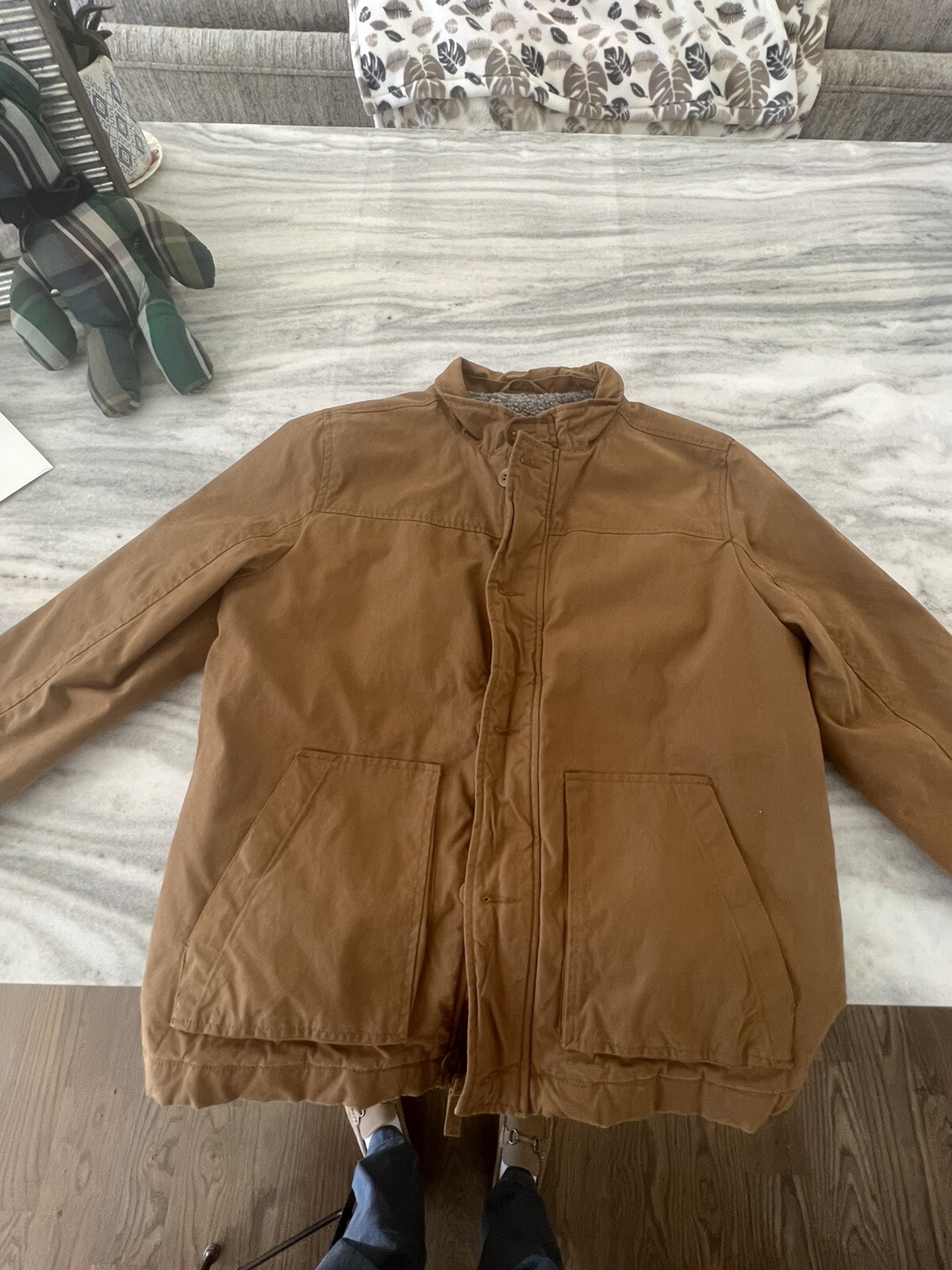 american eagle canvas jacket medium - image 1