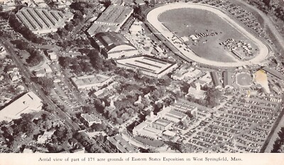 West Springfield MA Eastern States Exposition Labor Day Fair Vtg Postcard C19