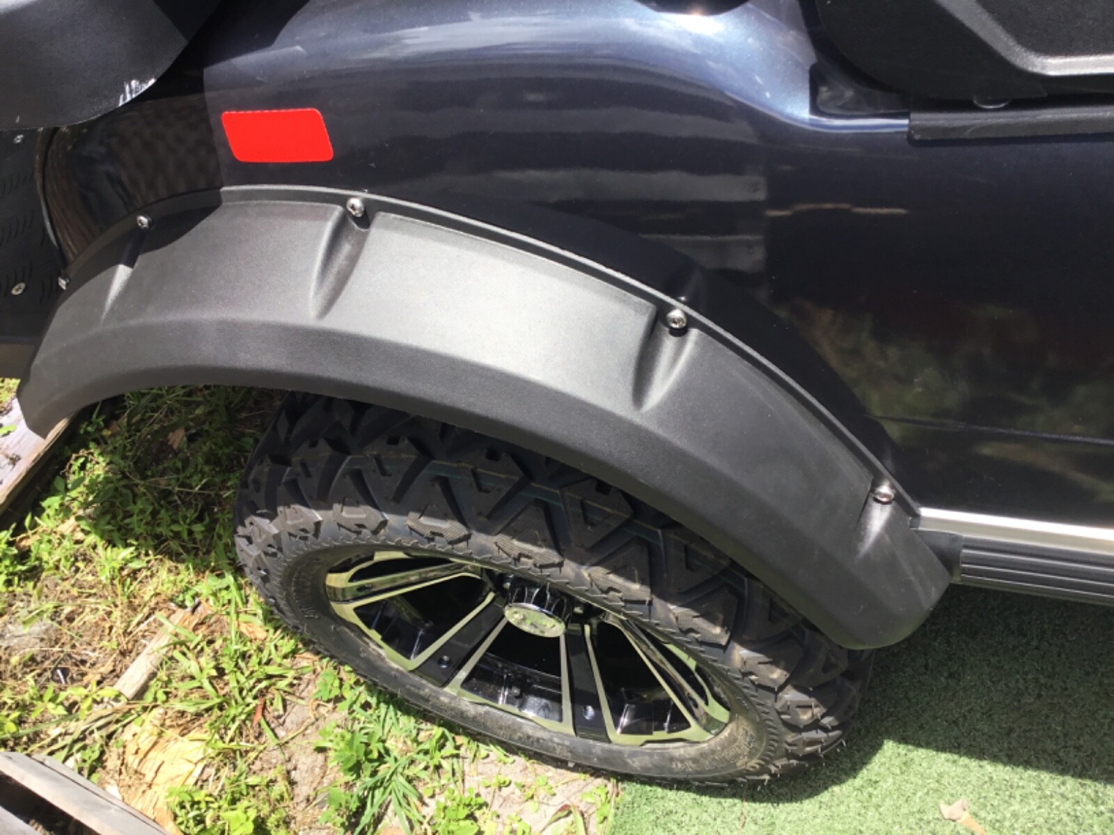 BLACK FENDER FLARES SET 4 EVOLUTION FORESTER 4 6 PASSENGER SEAT GOLF