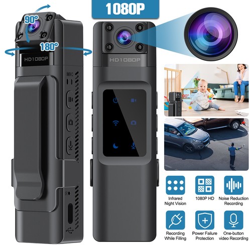 HD 1080P Mini Body Camera Portable Night Vision Police Cam Video Recorder DVR Au - Picture 17 of 19