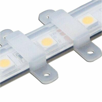 Silicone Mounting Bracket Clip Fastener Fo Fixing 5050 5630 3528 LED Strip Light