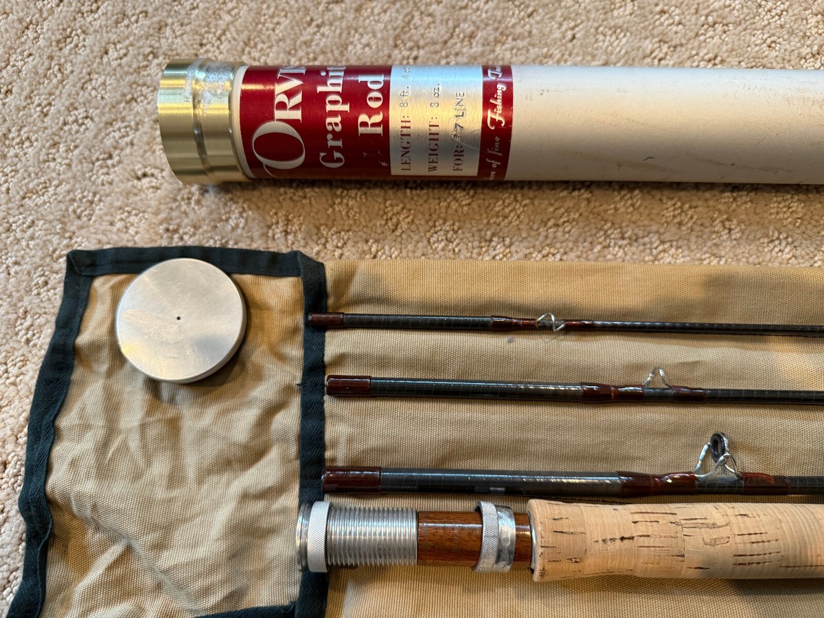 Orvis All Rounder Fly Rod - 8ft Four Piece 7wt | eBay