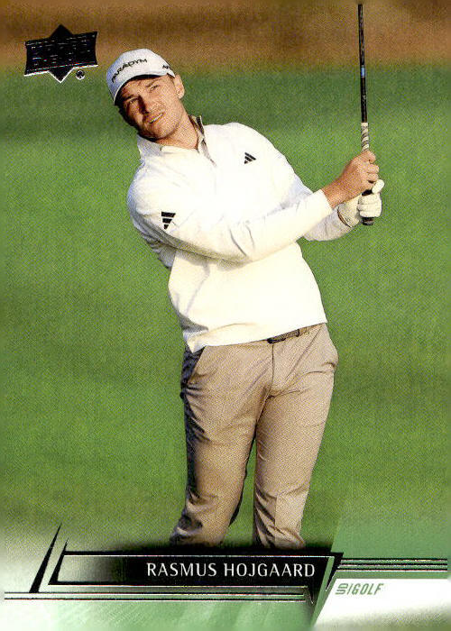 Rasmus Hojgaard 2024 Upper Deck PGA Tour Golf - #39 -