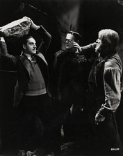 8x10 PHOTO of BELA LUGOSI, BASIL RATHBONE & BORIS KARLOFF in SON OF FRANKENSTEIN