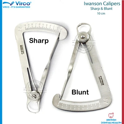 Couronne Étrier Mesure Jauge Cire Iwanson Technicien Bijoutier Dental Labo Outil - Photo 1/4