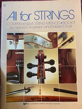 All for Strings Book 1 : Comprehensive String Method Viola by Robert S. Frost...