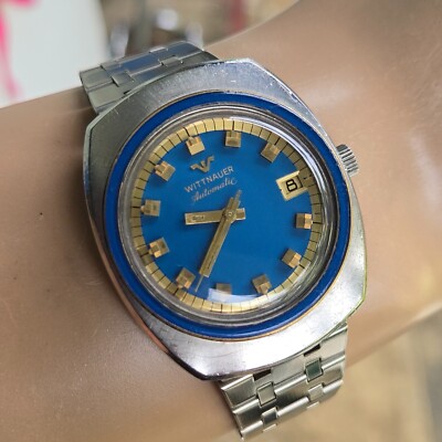 Vintage LONGINES Wittnauer men's automatic watch Date C11KAS-2
