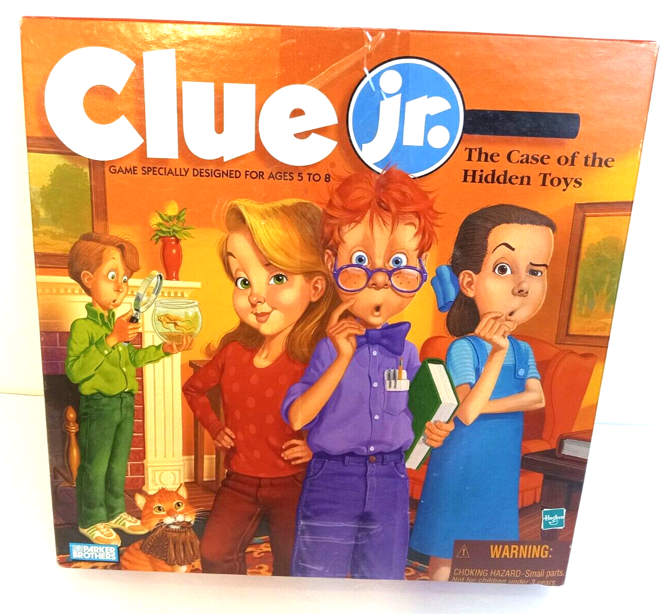 Hasbro Clue Jr The Case of the Hidden Toy Game for Kids Ages 5 to 8 1998 Edition
