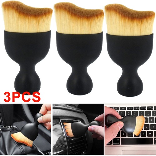 3X Crevice Dust Clean Instrument Panel Car Interior Cleaning Soft