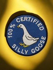 Silly Goose 100% Certified Patch