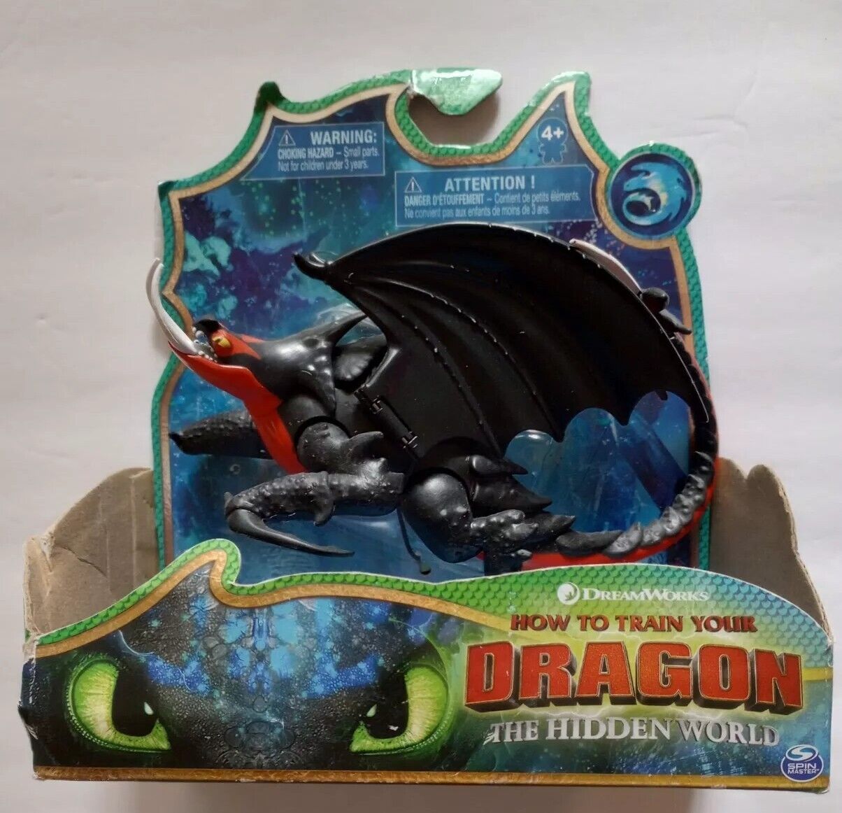 How to Train Your Dragon 3 Hidden World 8" action figure Deathgripper Villain