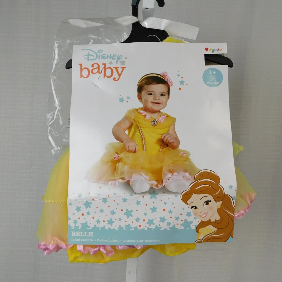 Disney Baby Beauty & the Beast Belle Halloween Costume - 12-18 Months #4354 - Image 3 of 4