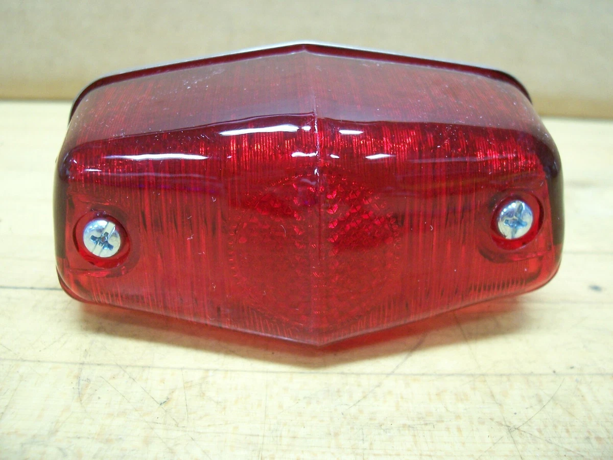 Vintage Style Chopper Bobber Cafe Motorcycle Taillight Tail Light Brake  Light