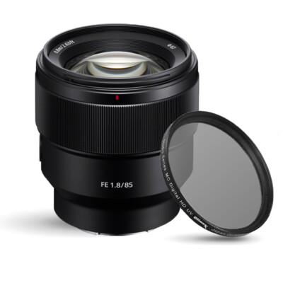 Sony 85mm 85mm Lens Filter Sony FE 85mm Lens SEL85F18 67mm UV