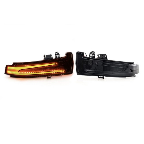 Sequential LED Side Mirror Turn Signal Light for Mercedes Benz C E S CLA W204 2X - Picture 9 of 10