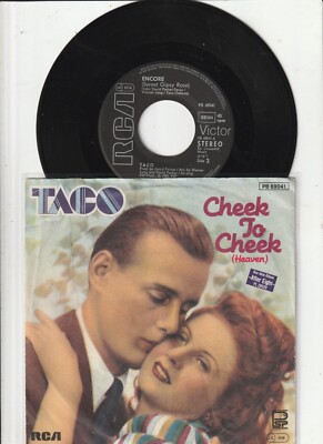 Taco - Cheek To Cheek (Heaven) 7'' (VG/VG)