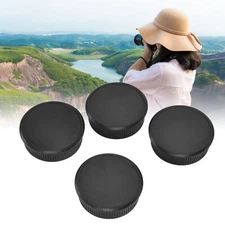 4 Pair Camera Body Cap And Rear Lens Cover Cap Kit For M42 Screw