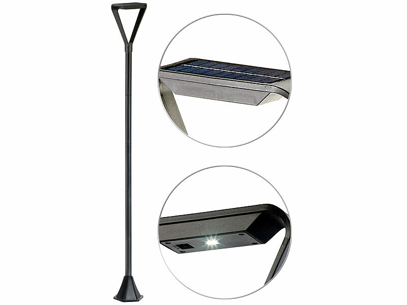 Lanterne de jardin solaire 50 lm SWL-50 pour sécuriser un escalier extérieur