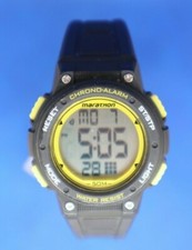 Vintage MONTRE UHR WATCH MARATHON TW5K84900 063-16 Quartz Alarm-Chrono Femme