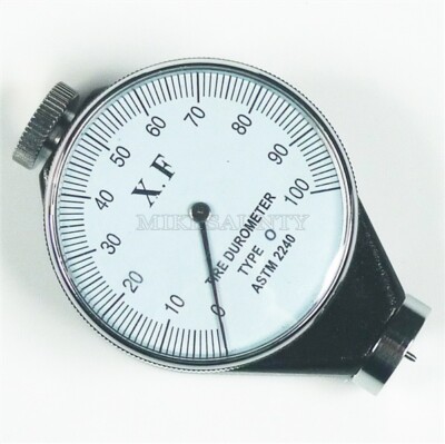 Type O Rubber Tire Durometer Hardness Tester Meter Astm 2240 Dial Shore O iy