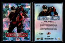 2023-24 Upper Deck Allure Polished Pros Red #PP-22 Brent Burns /99