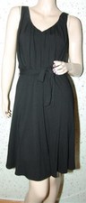 Laundry Black Jersey Wrap Dress - Size 0 NWT
