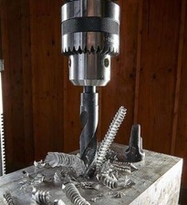 21 Pc Titanium Finish Drill Bit Set HSS Drills M2 Tungsten