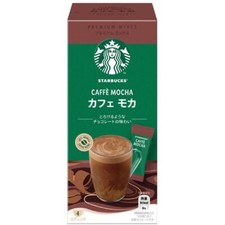 Starbucks Premium Mix Caffe Mocha Powder 4 sticks from Japan