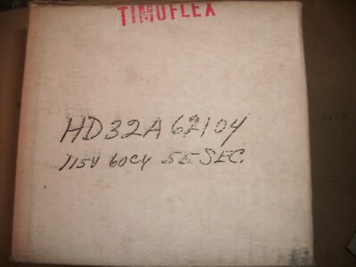 EAGLE SIGNAL TIMOFLEX HD32A621 04 55 SEC 115 VAC SKELETON UNIT - 12 AVAILABLE