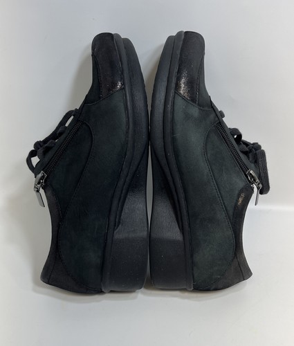 Dansko Loretta Clogs Booties Shoes Women's Size 39 EU/8.5-9 US Black Leather - Picture 9 of 11