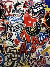 MLB Team Logo Patches, Mix and Match, Several design choices for each team, Iron