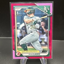 2024 Bowman - Prospects Fuchsia Border #BP-105 Ryan Lasko /299 (RC)