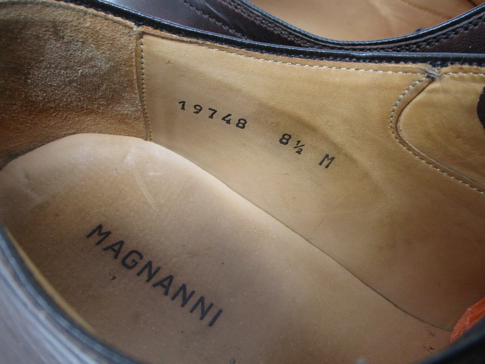 SAOLA Magnanni Thiago stringato marrone taglia 8 5 US (19748) 2161