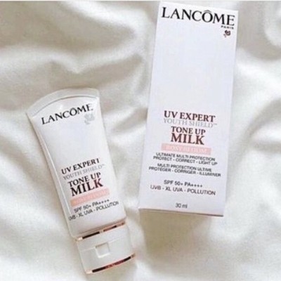Lancome UV Expert Tone Up Milk Rosy Bloom SPF50 PA++++ 30mL NIB Lancome UV Expert Tone Up Milk Rosy Bloom SPF50 PA++++ 30mL NIB