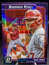 MIKE TROUT - 2021 Donruss Optic Diamond Kings #14 RED PANDORA SP #69/99 - Angels