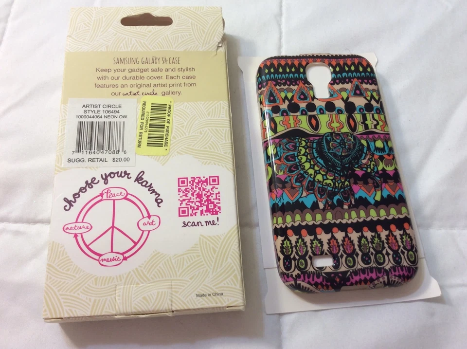 Funda para teléfono celular Sakroots Samsung Galaxy S4/IV NUEVA EN CAJA Foto 4 de 4