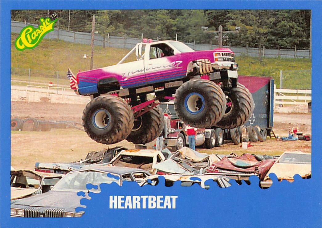 【レア】Westminster ウエストミンスターリッケン1977年RB500S 1990 Classic Monster Trucks Heartbeat Brett Engelman #9 | eBay