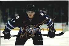 Adam Lowry Autographed 4x6 Color Photo St. John's IceCaps #47