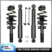 Front Struts Rear Shocks Sway Bars for Chevy Traverse Buick Enclave GMC Acadia